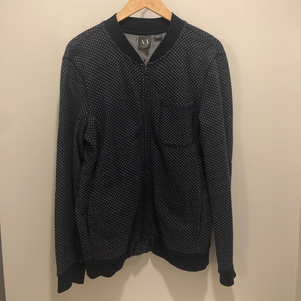 Armani Exchange Navy Sweater